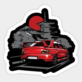 Mitsubishi Evolution Sticker